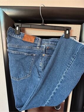 J. Crew Women's Boot Cut Jeans in Medium Blue Denim